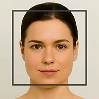 فرم چهره مربعی
