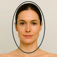 فرم صورت کشیده