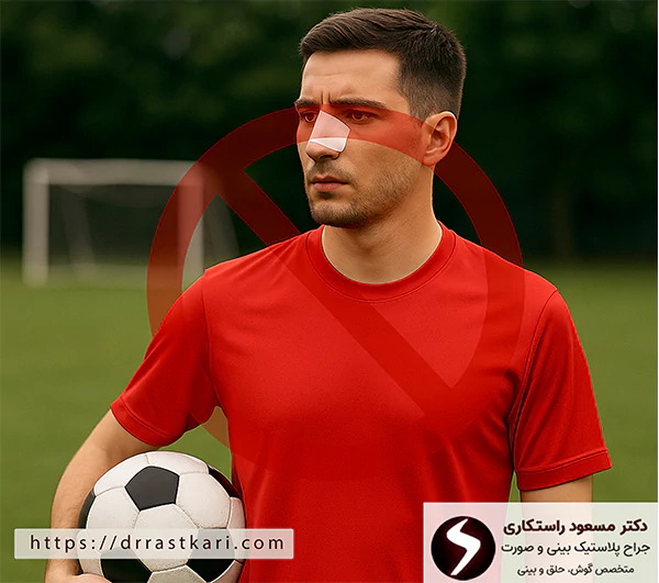 ورزش‌های ممنوع بعد از عمل بینی