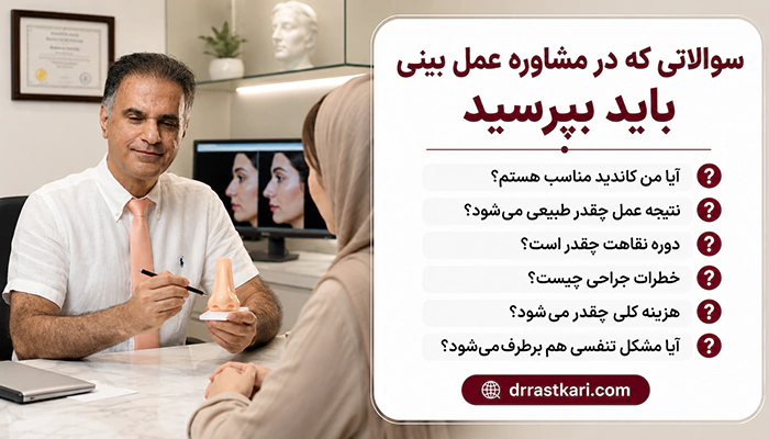 در مشاوره عمل بینی چه می گویند